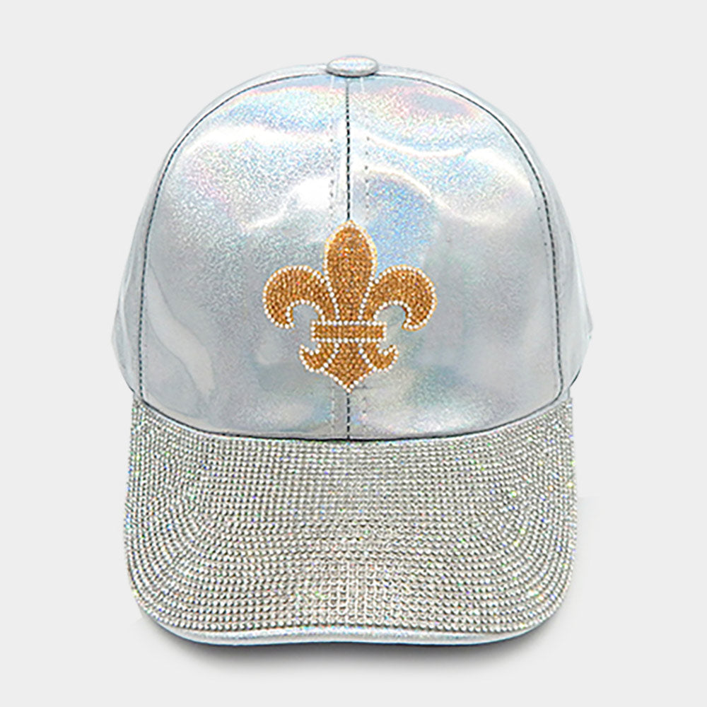 Бейсболка с акцентом Bling Fleur de Lis FASHNZFAB, серебряный
Бейсболка с акцентом Bling Fleur de Lis FASHNZFAB, серебряный