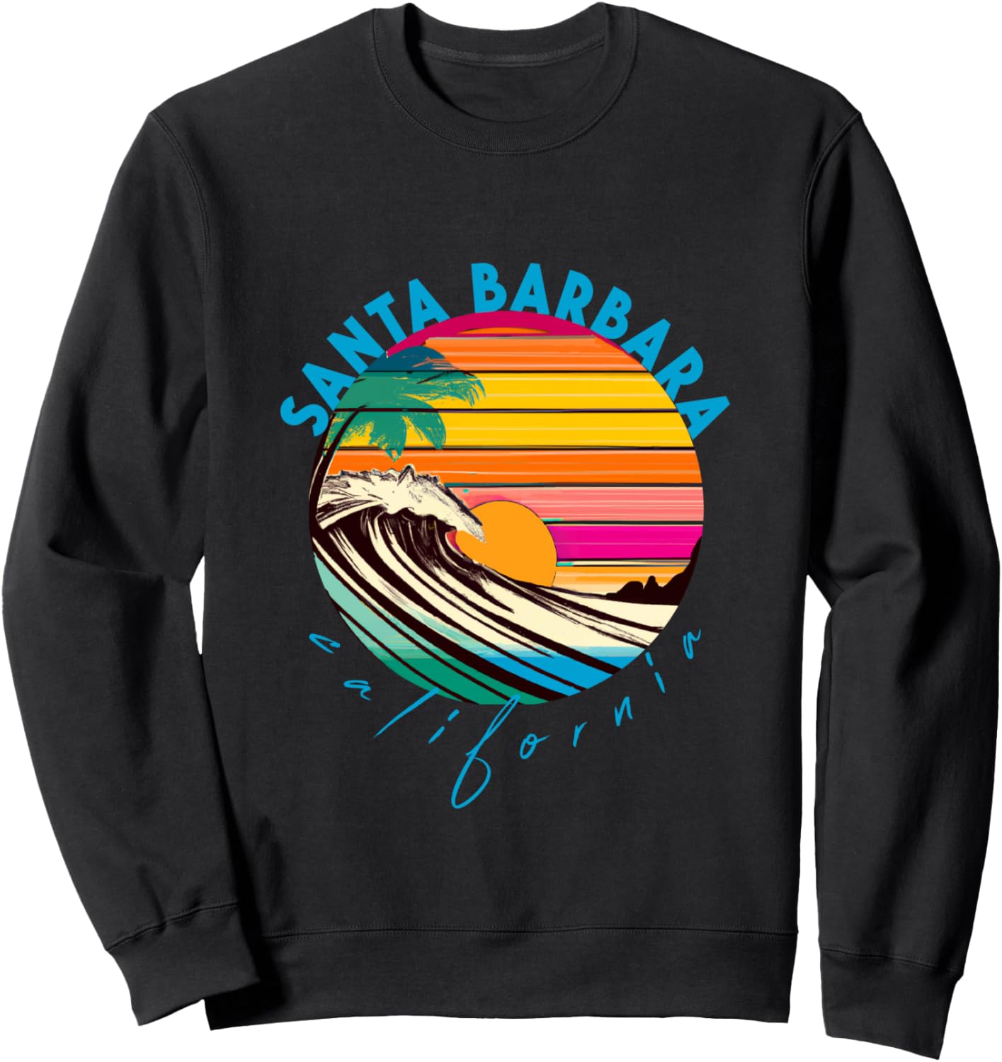 Толстовка в стиле ретро 1980-х годов «Калифорнийский пляж» из Санта-Барбары Santa Barbara Retro Beach Accessories, черный
Толстовка в стиле ретро 1980-х годов «Калифорнийский пляж» из Санта-Барбары Santa Barbara Retro Beach Accessories, черный