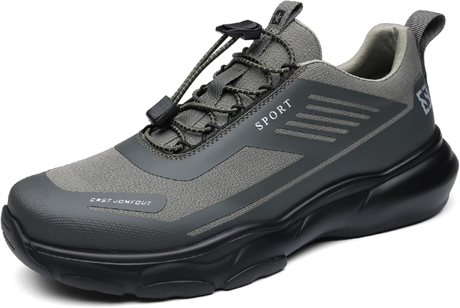 Мужские модные кроссовки из дышащей сетки с регулируемой эластичной лентой, повседневные, противоскользящие, для бега, тенниса, спортивного зала и прогулок Jhfdioy, зеленый
Мужские модные кроссовки из дышащей сетки с регулируемой эластичной лентой, повседневные, противоскользящие, для бега, тенниса, спортивного зала и прогулок Jhfdioy, зеленый