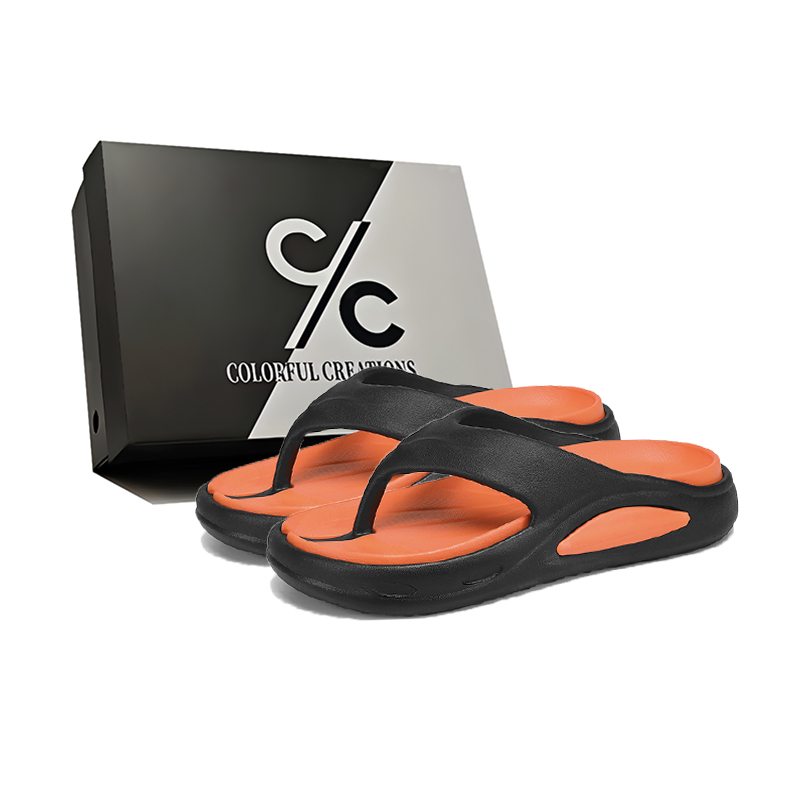 Тихие, износостойкие, нескользящие шлепанцы, мужская коробка Colorful Creations, Black Orange
Тихие, износостойкие, нескользящие шлепанцы, мужская коробка Colorful Creations, Black Orange