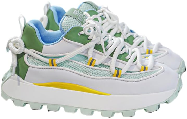 Мужские модные платформенные кроссовки с цветными блоками - летние дышащие повседневные обувь для прогулок на улице, путешествий и пробежек Azttoztto
Мужские модные платформенные кроссовки с цветными блоками - летние дышащие повседневные обувь для прогулок на улице, путешествий и пробежек Azttoztto