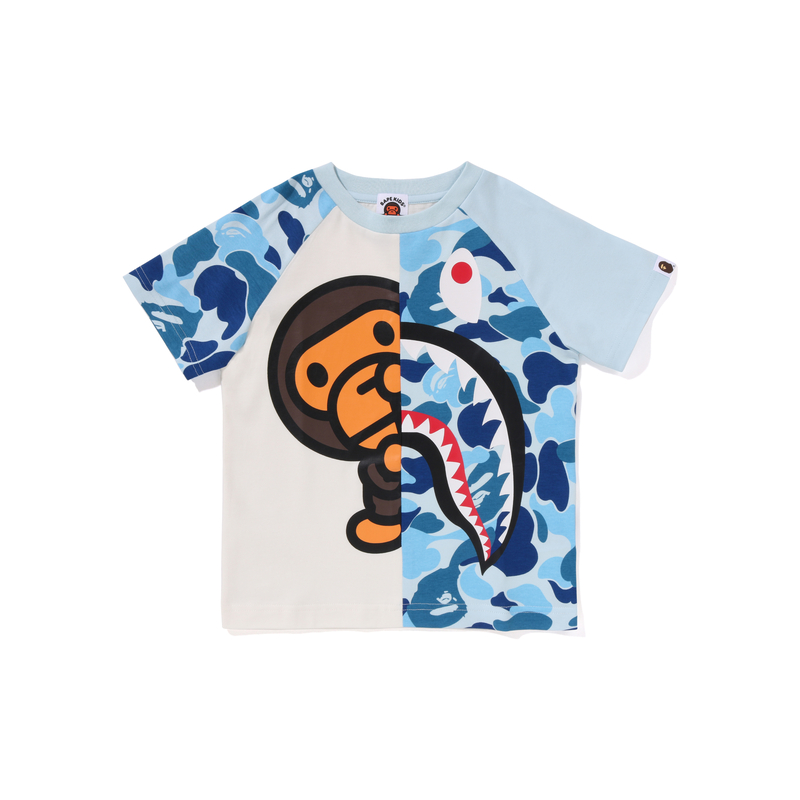 Футболка для детей Crew Neck Moderate A BATHING APE, синий blx
Футболка для детей Crew Neck Moderate A BATHING APE, синий blx