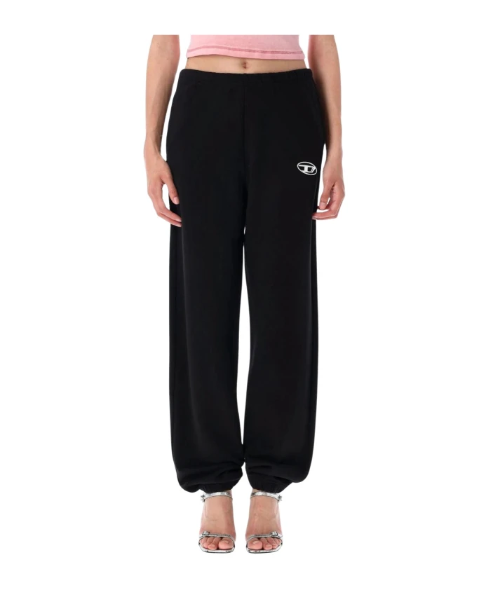 Свободные, элегантные повседневные брюки для отдыха с поясом на шнуровке и вышитым логотипом. Diesel, черный
Свободные, элегантные повседневные брюки для отдыха с поясом на шнуровке и вышитым логотипом. Diesel, черный