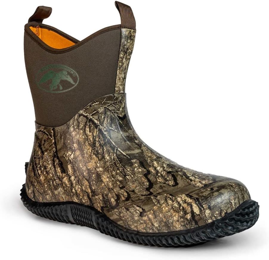 Мужские охотничьи ботинки HOT SHOT Duck Commander x Countryman, Прочный неопрен, Водонепроницаемые, Легкие камуфляжные ботинки, Canteen/Realtree Timber
Мужские охотничьи ботинки HOT SHOT Duck Commander x Countryman, Прочный неопрен, Водонепроницаемые, Легкие камуфляжные ботинки, Canteen/Realtree Timber