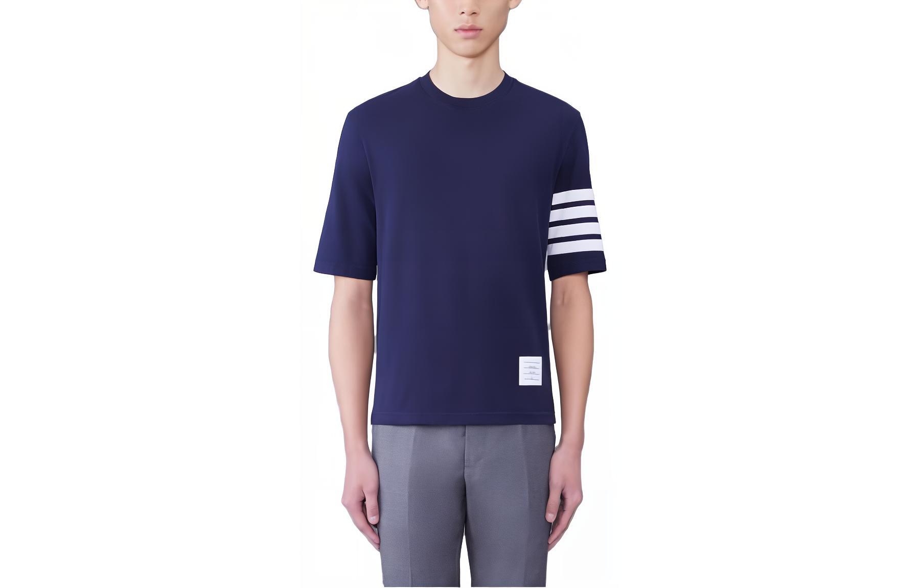 Футболка с принтом 4 Bar Stripe 2003 THOM BROWNE, синий
Футболка с принтом 4 Bar Stripe 2003 THOM BROWNE, синий