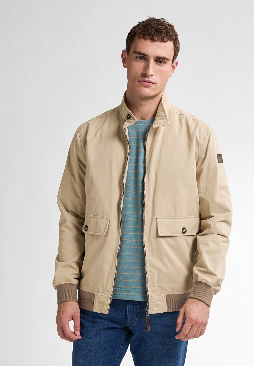 Куртка-бомбер Petrol Industries, коричневый 
Куртка-бомбер Petrol Industries, коричневый