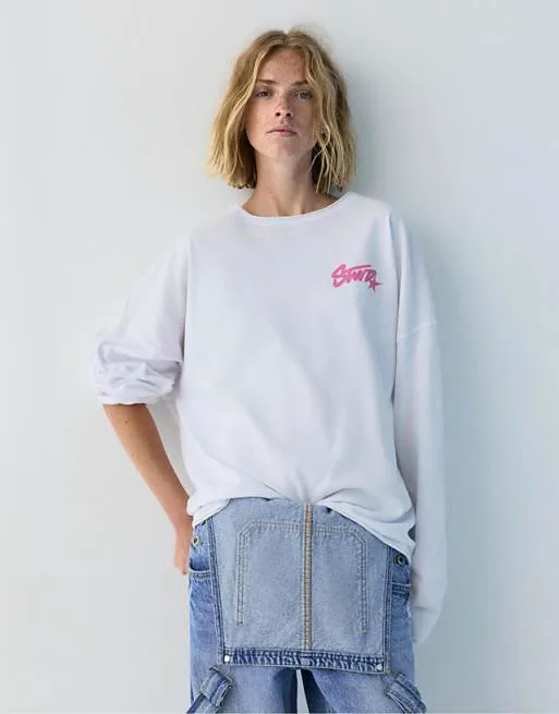 Розовая футболка со швами Pull&Bear Stwd, Розовый, Розовая футболка со швами Pull&Bear Stwd
Розовая футболка со швами Pull&Bear Stwd, Розовый, Розовая футболка со швами Pull&Bear Stwd