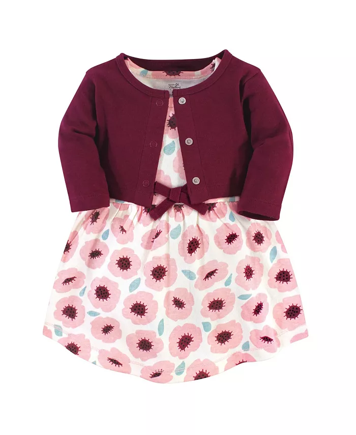 Платье и кардиган из органического хлопка для девочек-малышек Touched by Nature, красный
Платье и кардиган из органического хлопка для девочек-малышек Touched by Nature, красный