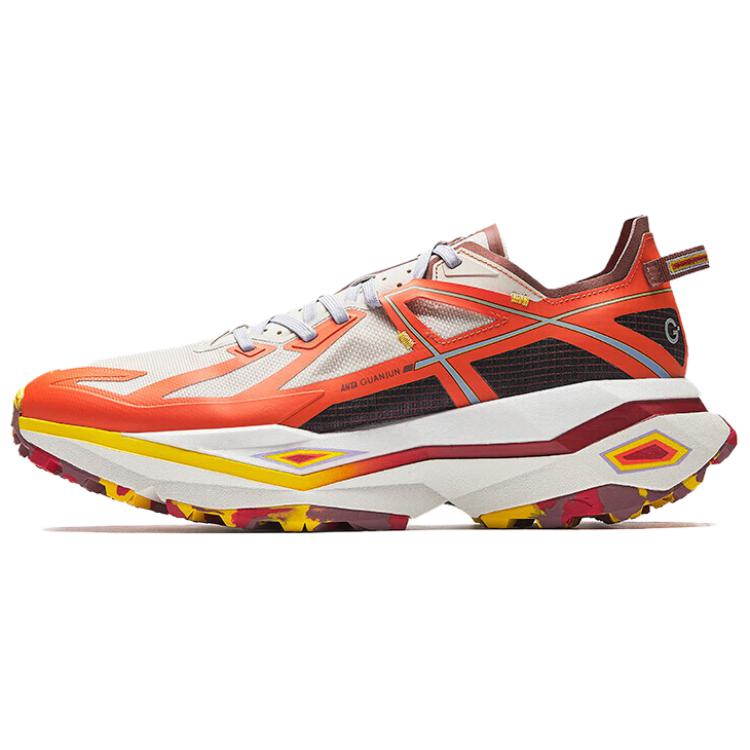 ANTA Кроссовки для бега по пересеченной местности с низким верхом и амортизацией, бежево-оранжевые, мужские
ANTA Кроссовки для бега по пересеченной местности с низким верхом и амортизацией, бежево-оранжевые, мужские