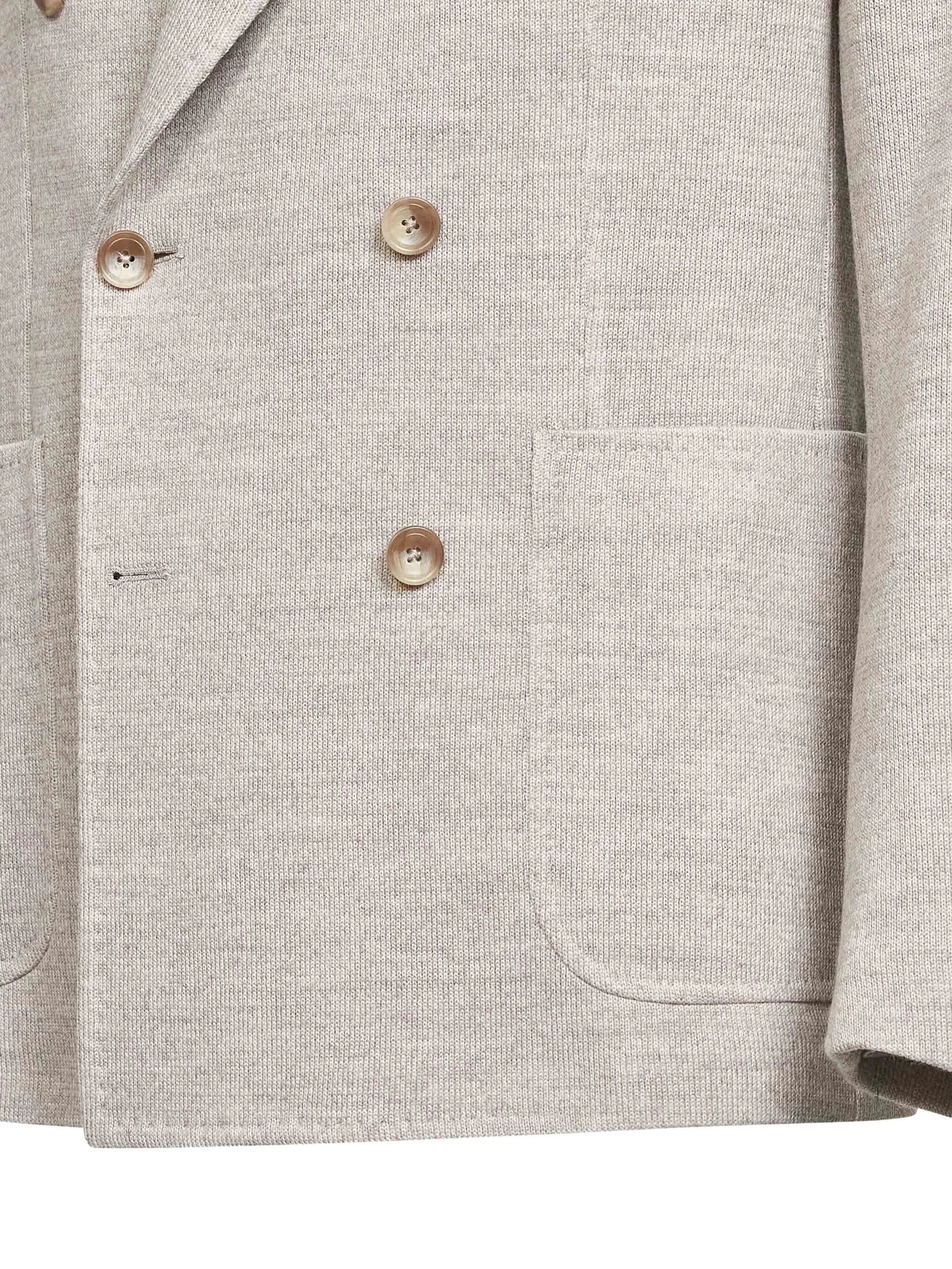 Двубортный пиджак с заостренными лацканами Tagliatore, нейтральный
Двубортный пиджак с заостренными лацканами Tagliatore, нейтральный