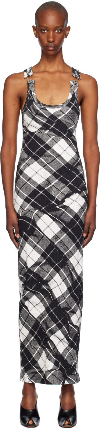Платье Axi в черно-белую клетку Jean Paul Gaultier
Платье Axi в черно-белую клетку Jean Paul Gaultier
