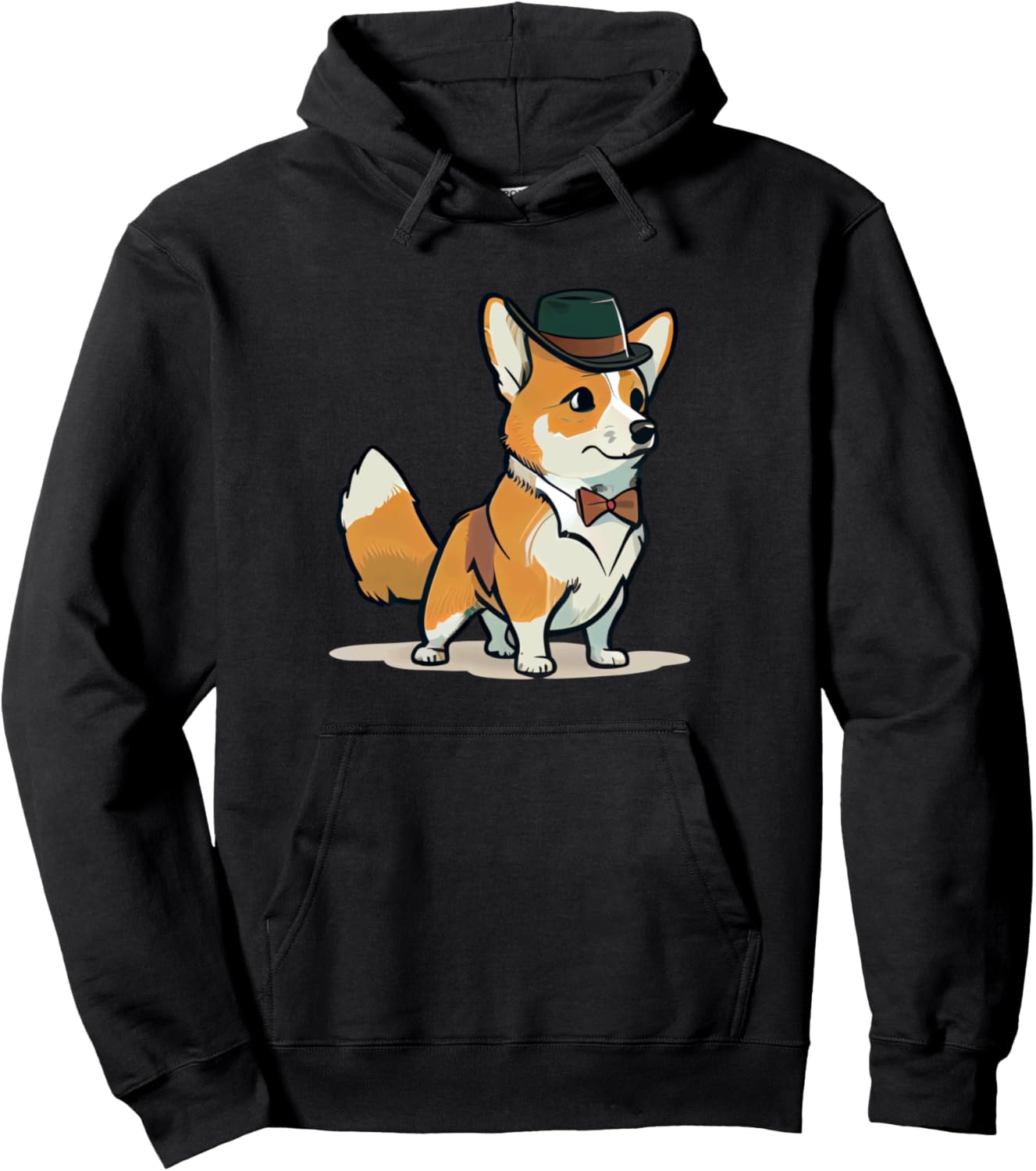 Толстовка с изображением корги, шапка и галстук-бабочка Corgi Gentleman Illustration Cute Corgi With Hat, черный
Толстовка с изображением корги, шапка и галстук-бабочка Corgi Gentleman Illustration Cute Corgi With Hat, черный
