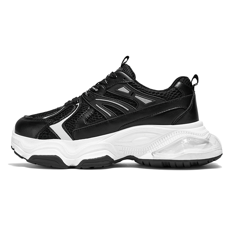 Magelly Износостойкие дышащие низкие массивные кроссовки мужские - черные, цвет Black
Magelly Износостойкие дышащие низкие массивные кроссовки мужские - черные, цвет Black