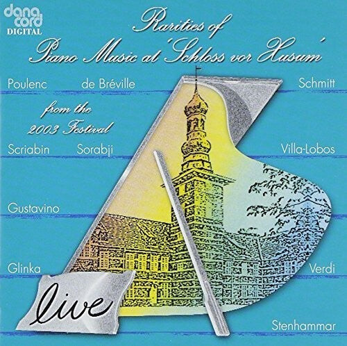 CD диск Poulenc / Verdi / Scriabin / Bacchetti / Ullen: Rarities of Piano Music at Schloss Vor Husum 2003
CD диск Poulenc / Verdi / Scriabin / Bacchetti / Ullen: Rarities of Piano Music at Schloss Vor Husum 2003