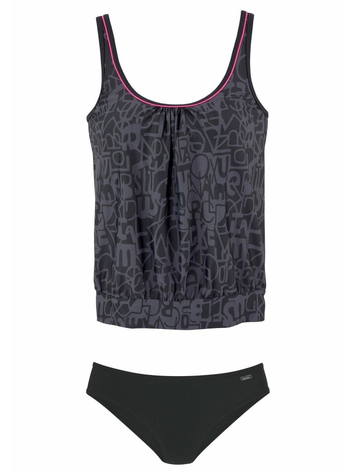 Комплект бикини Venice Beach Oversize Tankini, цвет schwarz-grau
Комплект бикини Venice Beach Oversize Tankini, цвет schwarz-grau