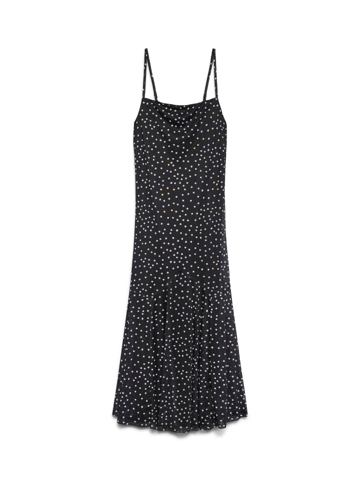 Платье до колена Vero Moda, черный 
Платье до колена Vero Moda, черный