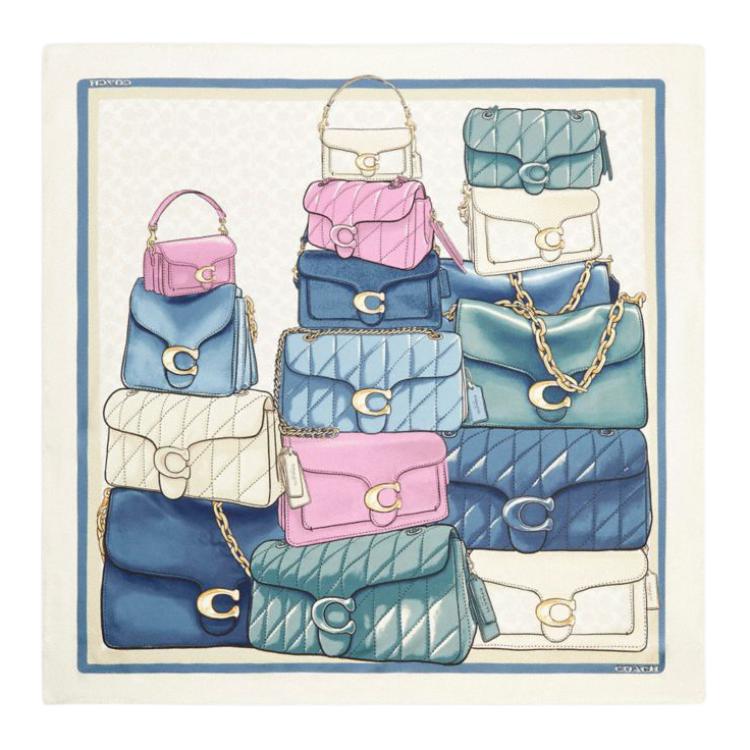 Шелковые шарфы Mulberry Unisex COACH, бежевый
Шелковые шарфы Mulberry Unisex COACH, бежевый