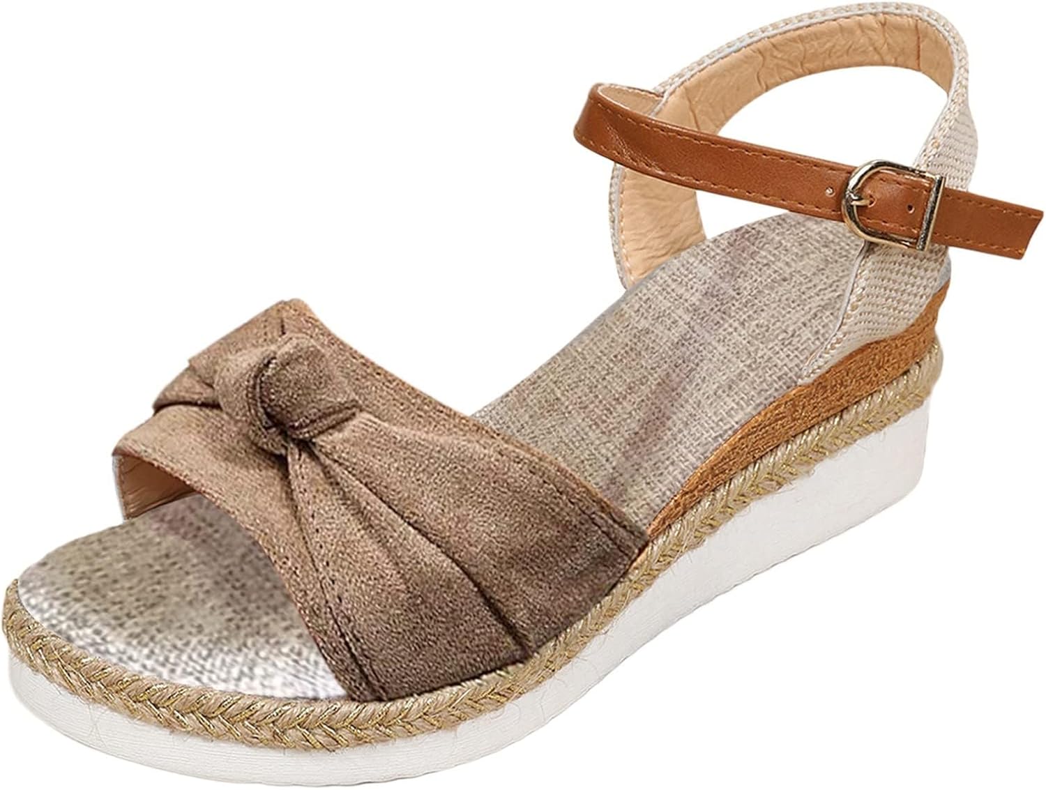 Женские ортопедические сандалии с клином для женщин Летние бобоны с открытым носком, ремешки на лодыжке, эспадрильские танкетки, удобные сандалии на платформе, бохо-туфли для ходьбы Generic, хаки
Женские ортопедические сандалии с клином для женщин Летние бобоны с открытым носком, ремешки на лодыжке, эспадрильские танкетки, удобные сандалии на платформе, бохо-туфли для ходьбы Generic, хаки