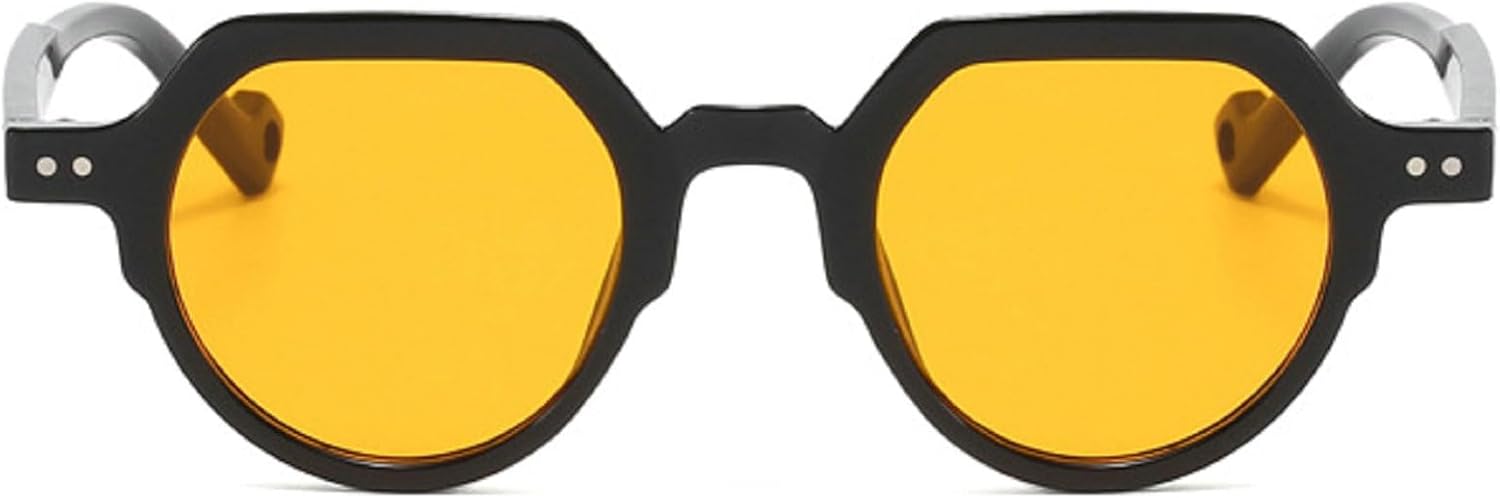 Модные маленькие овальные солнцезащитные очки для женщин UV400 в винтажном панк-стиле с заклепками, конфетного цвета, женские и мужские солнцезащитные очки с леопардовым принтом N45 mincl, Yellow
Модные маленькие овальные солнцезащитные очки для женщин UV400 в винтажном панк-стиле с заклепками, конфетного цвета, женские и мужские солнцезащитные очки с леопардовым принтом N45 mincl, Yellow