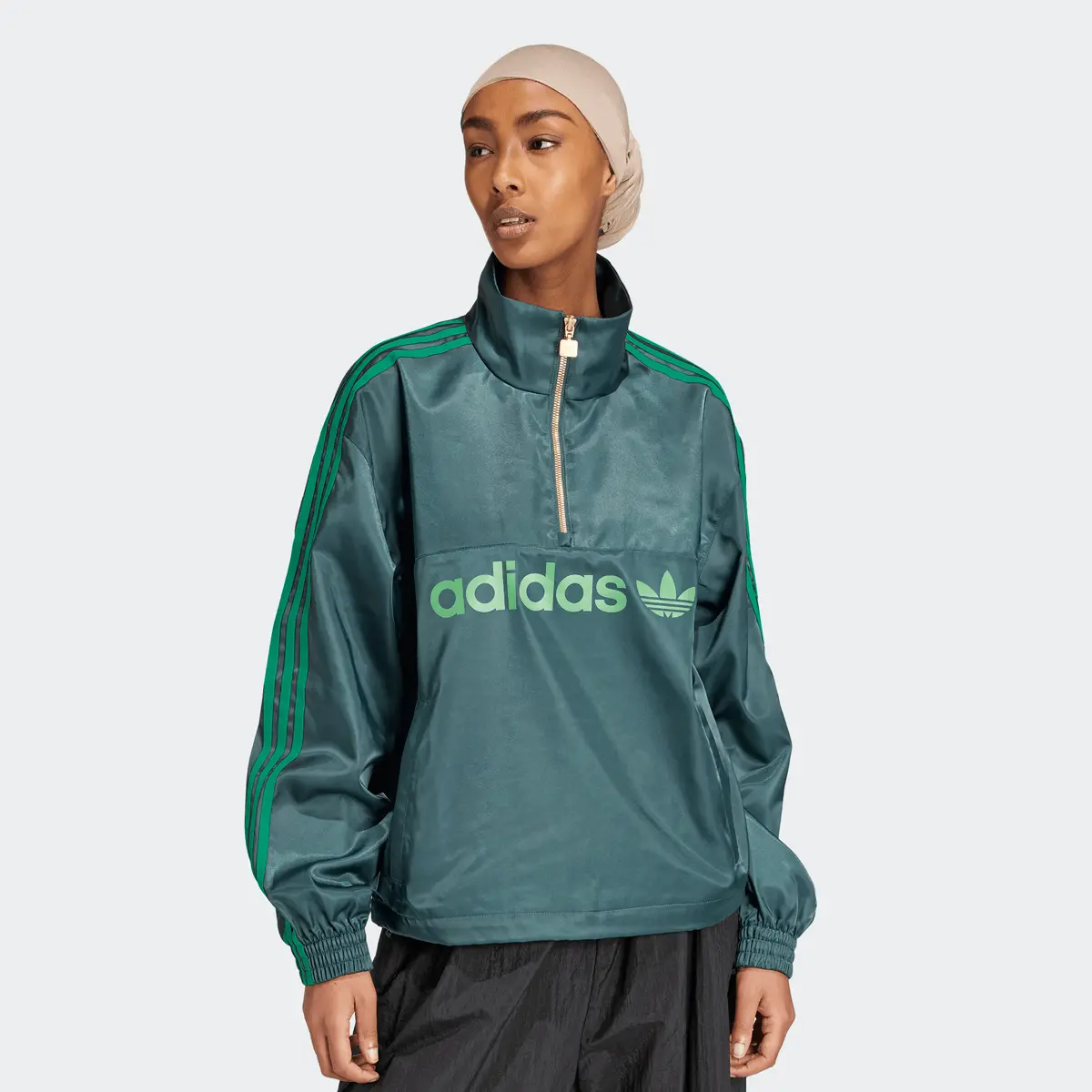 Куртка adidas Originals Woven Windbreaker, зеленый
Куртка adidas Originals Woven Windbreaker, зеленый