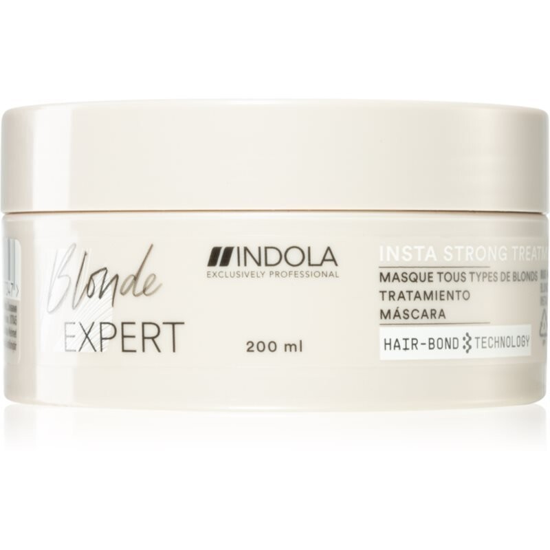 Indola Blond Expert Insta Strong питательная маска для светлых волос 200 мл
Indola Blond Expert Insta Strong питательная маска для светлых волос 200 мл