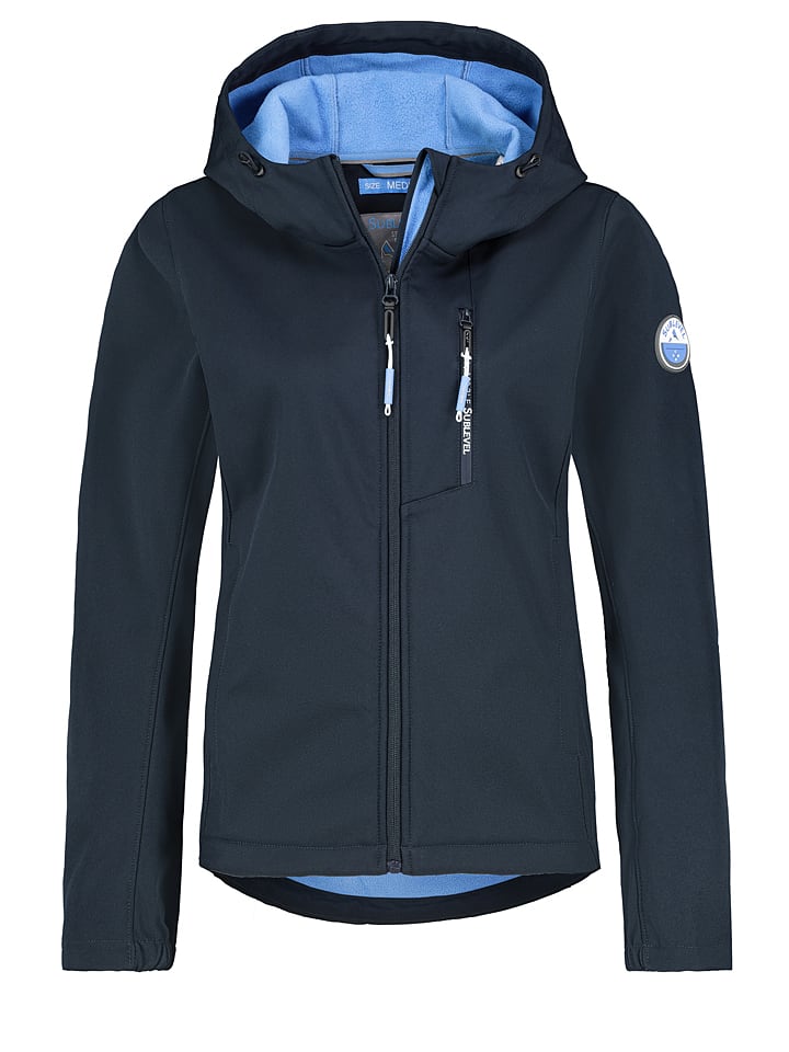 Темно-синяя куртка софтшелл Sublevel
Темно-синяя куртка софтшелл Sublevel