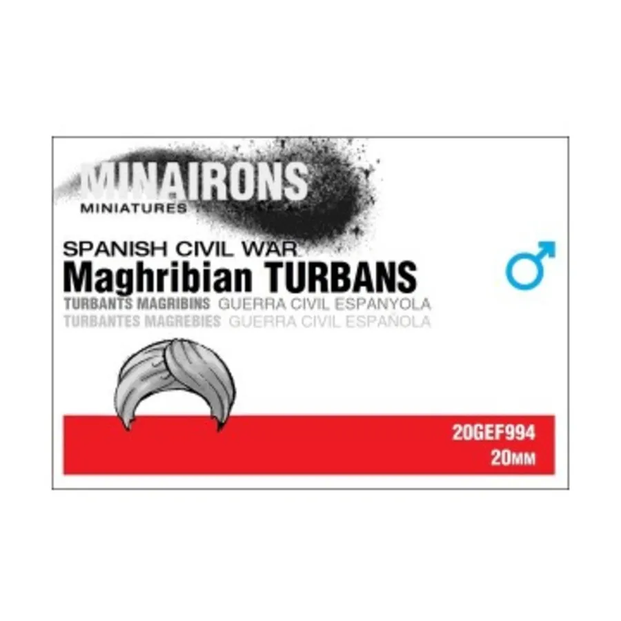 Магрибские тюрбаны, Spanish Civil War - Infantry (1:72)
Магрибские тюрбаны, Spanish Civil War - Infantry (1:72)