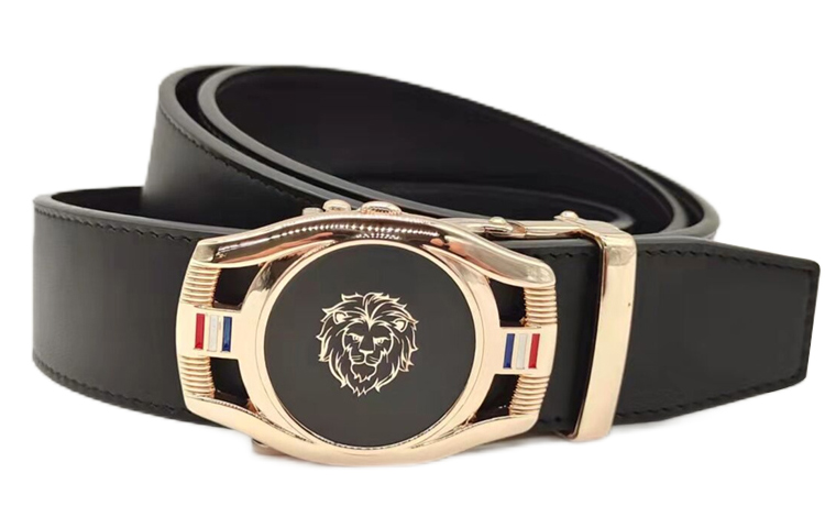 Ремень мужской кожаный с автоматической пряжкой и принтом животного чёрный FREE RABBITⅡ, лимитированная серия чёрное золото с коробкой
Ремень мужской кожаный с автоматической пряжкой и принтом животного чёрный FREE RABBITⅡ, лимитированная серия чёрное золото с коробкой