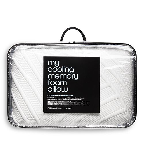Подушка My Cooling Foam Foam Medium, стандартная/королевская Bloomingdale's, цвет White
Подушка My Cooling Foam Foam Medium, стандартная/королевская Bloomingdale's, цвет White