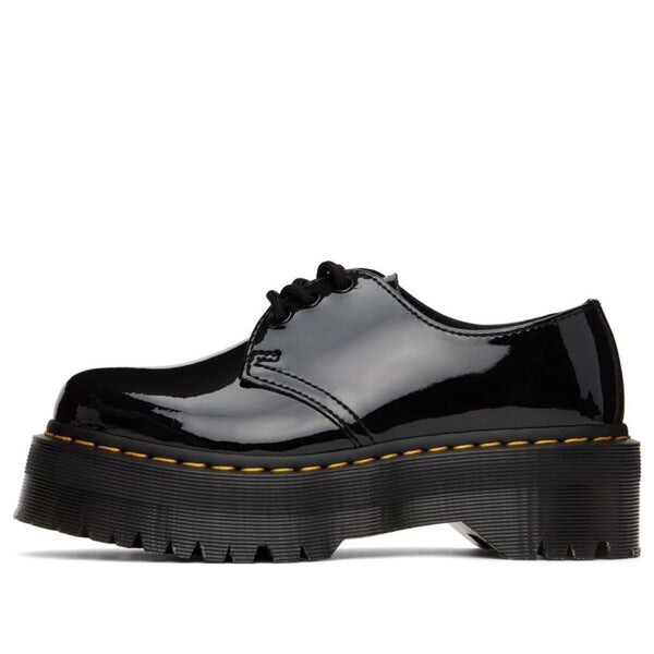 Кроссовки 1461 patent leather platform Dr. Martens, черный
Кроссовки 1461 patent leather platform Dr. Martens, черный