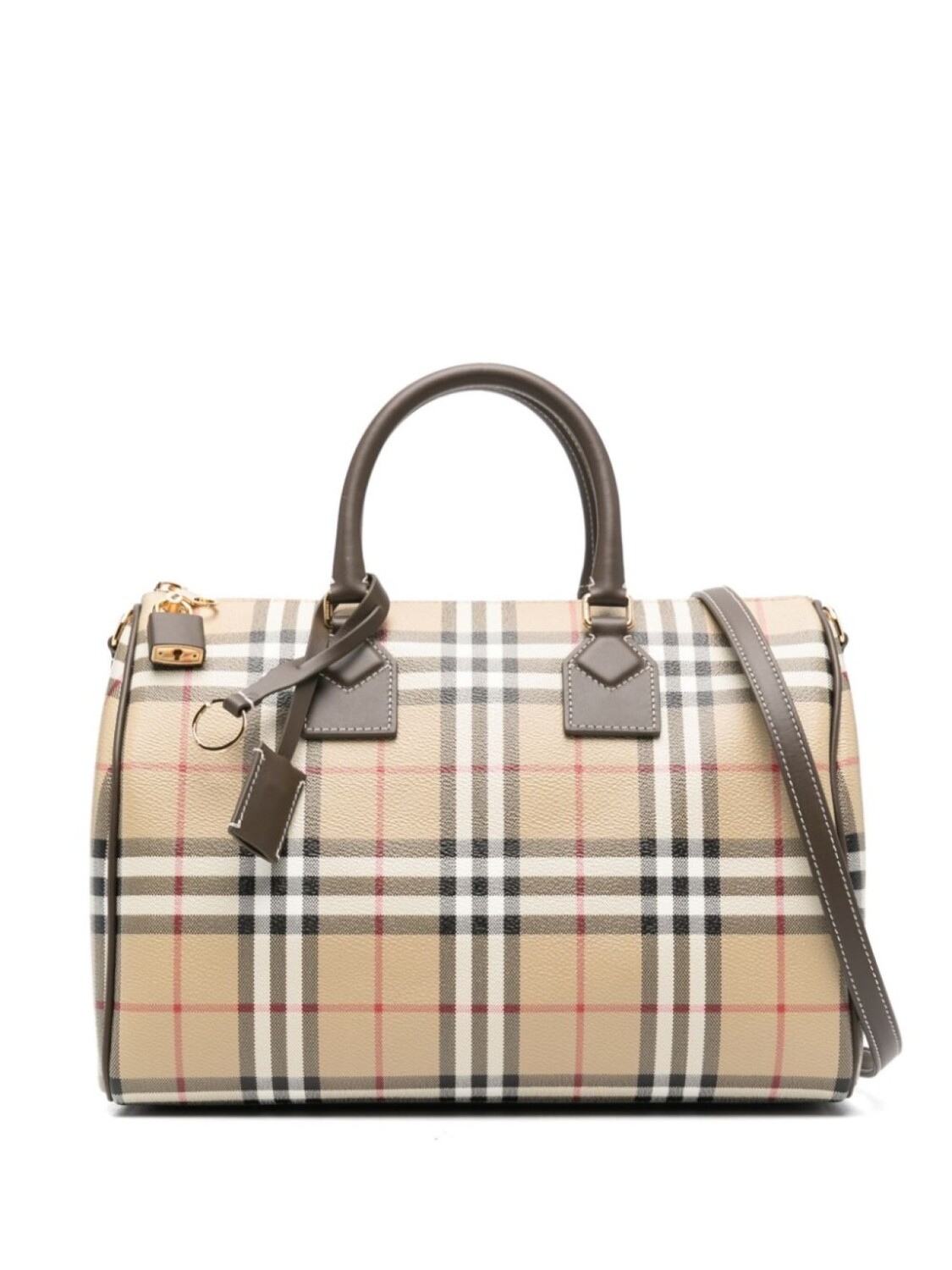 Burberry сумка для боулинга среднего размера Check, коричневый
Burberry сумка для боулинга среднего размера Check, коричневый