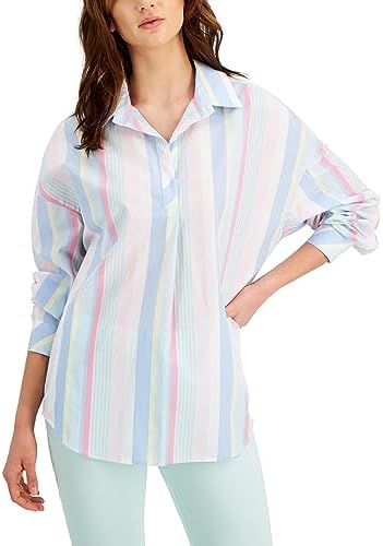 Туника Tommy Hilfiger Stripe Popover, Blue Multi
Туника Tommy Hilfiger Stripe Popover, Blue Multi