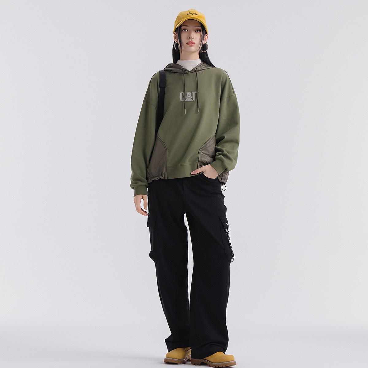 Женские повседневные брюки CAT, черный
Женские повседневные брюки CAT, черный