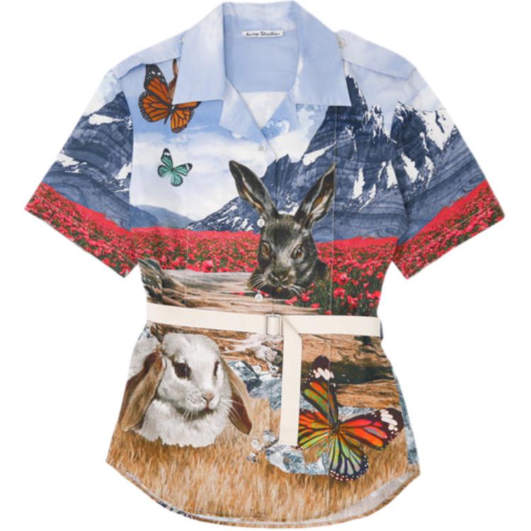 Футболка женская разноцветная Acne Studios
Футболка женская разноцветная Acne Studios