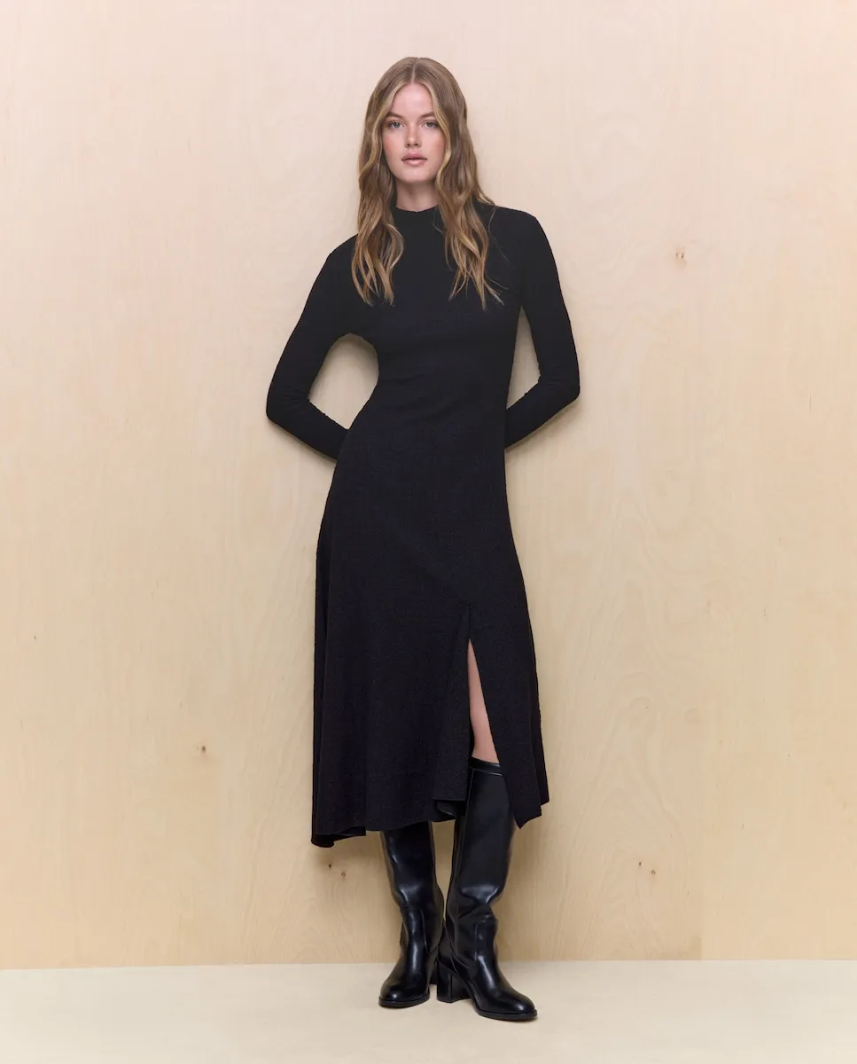 Платье с длинными рукавами Перкинс Easy Wear, черный
Платье с длинными рукавами Перкинс Easy Wear, черный