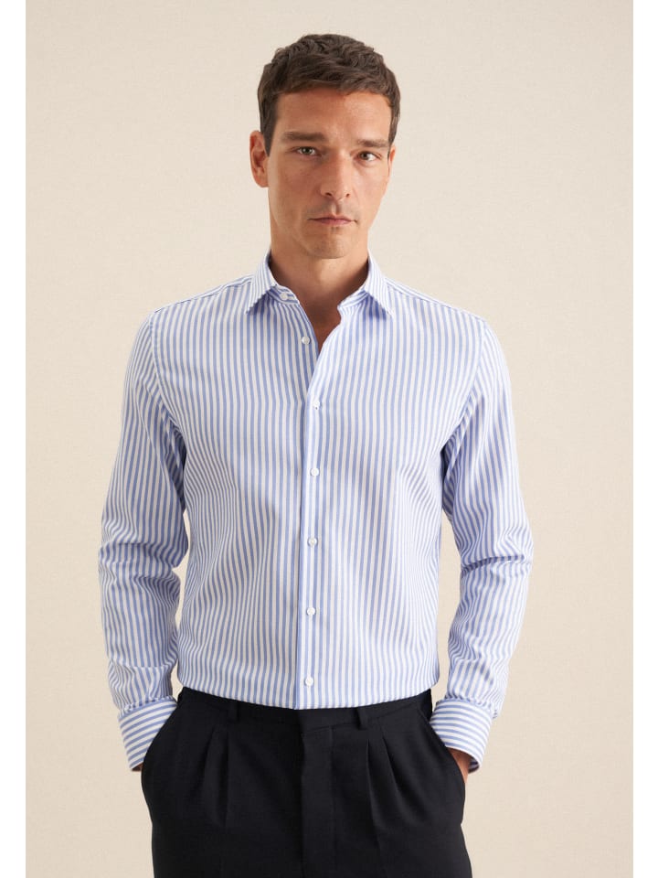 Рубашка Seidensticker, средне-синий
Рубашка Seidensticker, средне-синий