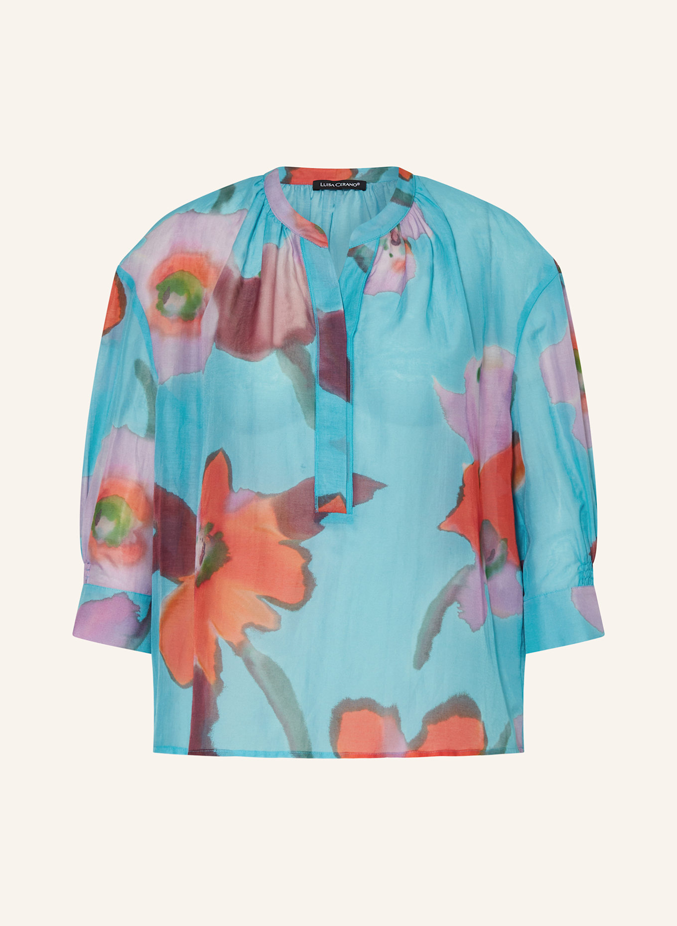 Блузка-Рубашка с рукавами 3/4 Luisa Cerano, мультиколор
Блузка-Рубашка с рукавами 3/4 Luisa Cerano, мультиколор