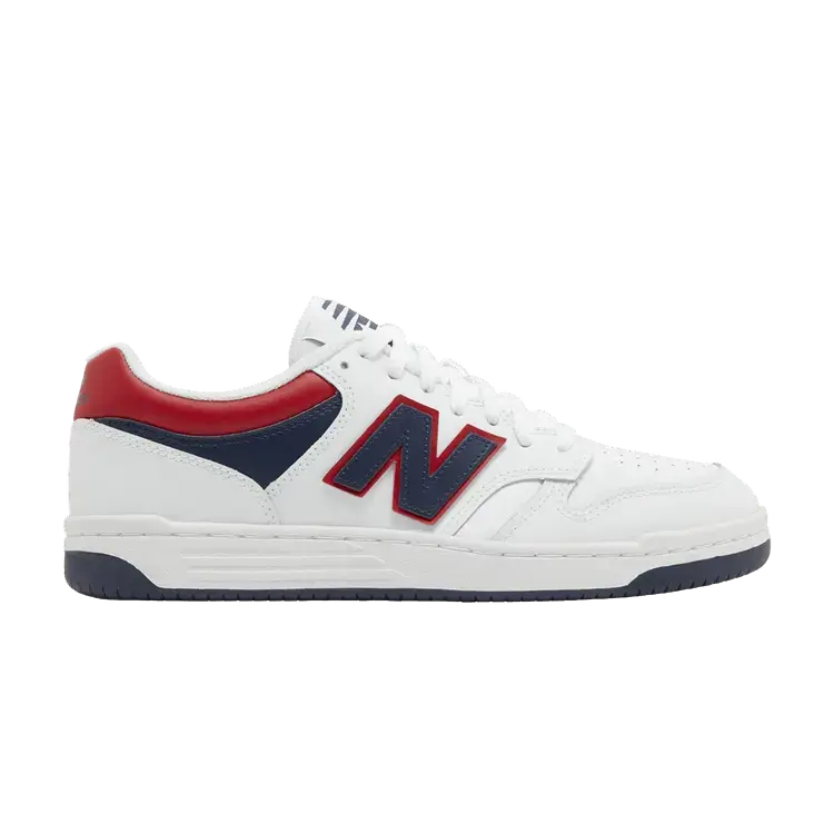 Кроссовки New Balance 480 'White Indigo Red', белый
Кроссовки New Balance 480 'White Indigo Red', белый