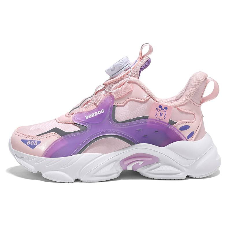 Кроссовки детские с низким верхом, устойчивые к скольжению и износу BOBDOG, розовый/фиолетовый
Кроссовки детские с низким верхом, устойчивые к скольжению и износу BOBDOG, розовый/фиолетовый