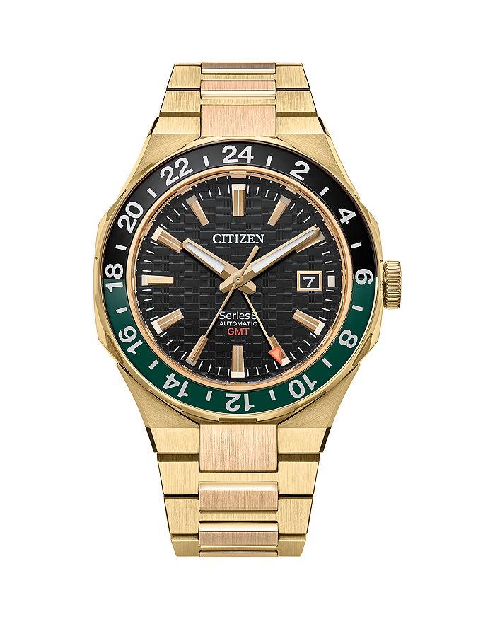 Часы GMT Series 8, 41 мм Citizen, черный
Часы GMT Series 8, 41 мм Citizen, черный