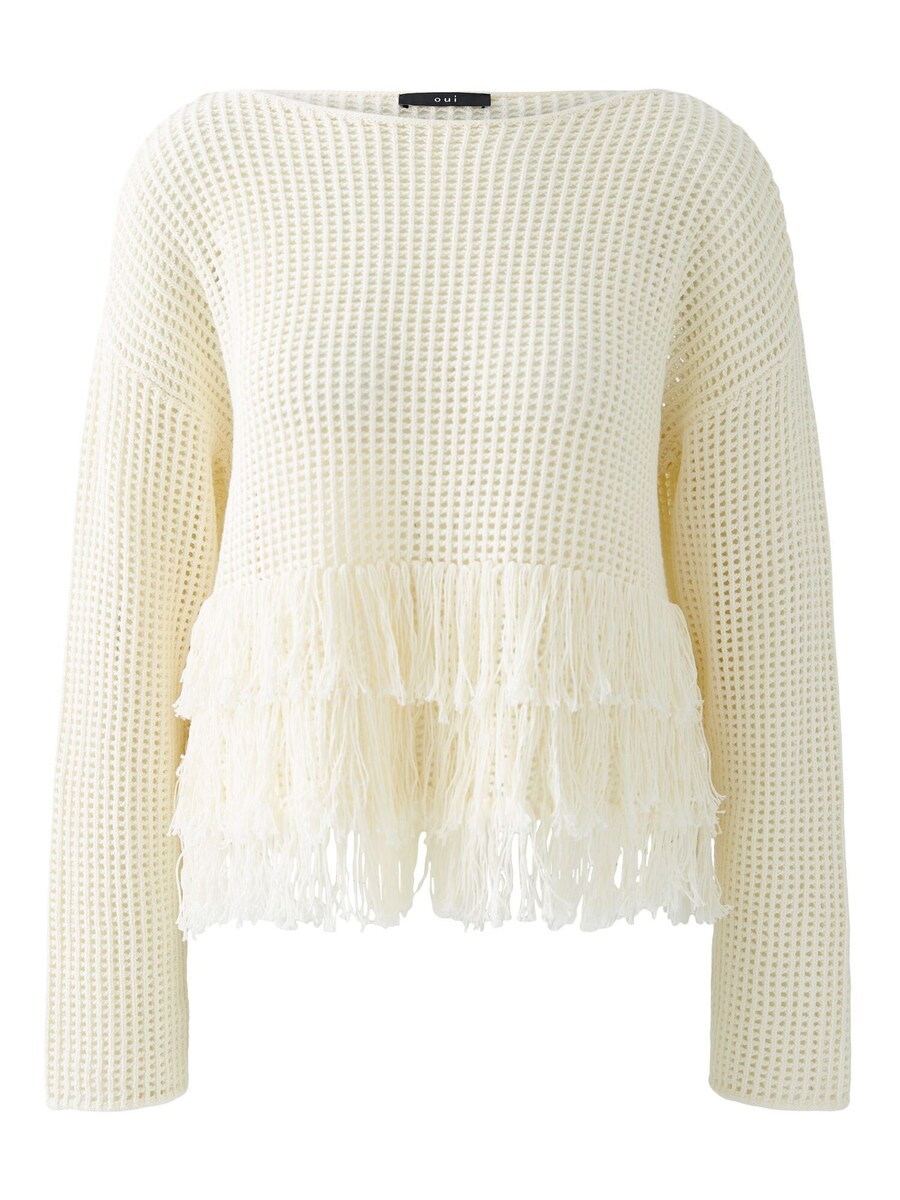 Свитер OUI, белый 
Свитер OUI, белый