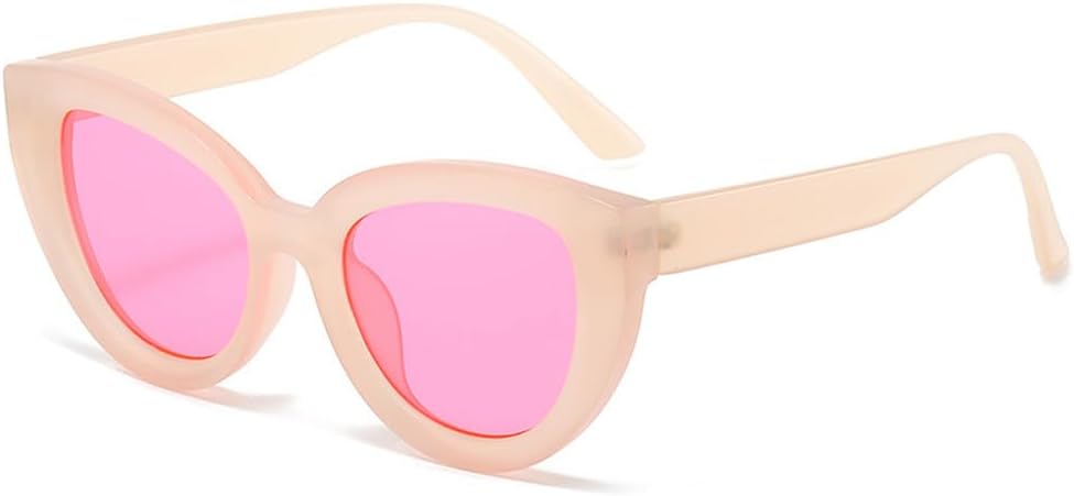 Модные солнцезащитные очки большого размера «кошачий глаз» для женщин, конфетных цветов, защита от УФ-излучения UV400, ретро-очки для мужчин для активного отдыха на природе HYYZZC, Jelly Pink Rose Pink
Модные солнцезащитные очки большого размера «кошачий глаз» для женщин, конфетных цветов, защита от УФ-излучения UV400, ретро-очки для мужчин для активного отдыха на природе HYYZZC, Jelly Pink Rose Pink