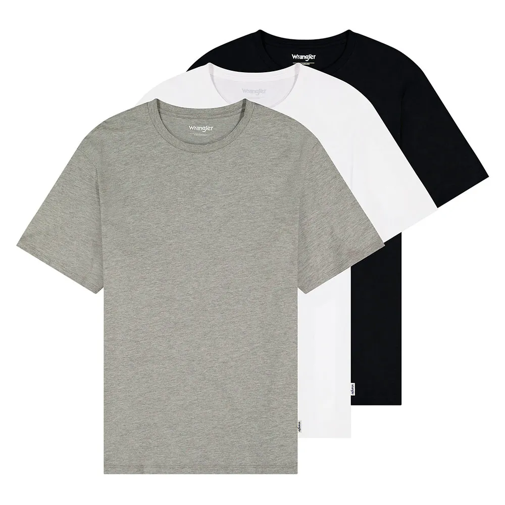 Футболка Wrangler 112371482 с коротким рукавом, стандартного кроя, 3 шт, мультиколор
Футболка Wrangler 112371482 с коротким рукавом, стандартного кроя, 3 шт, мультиколор