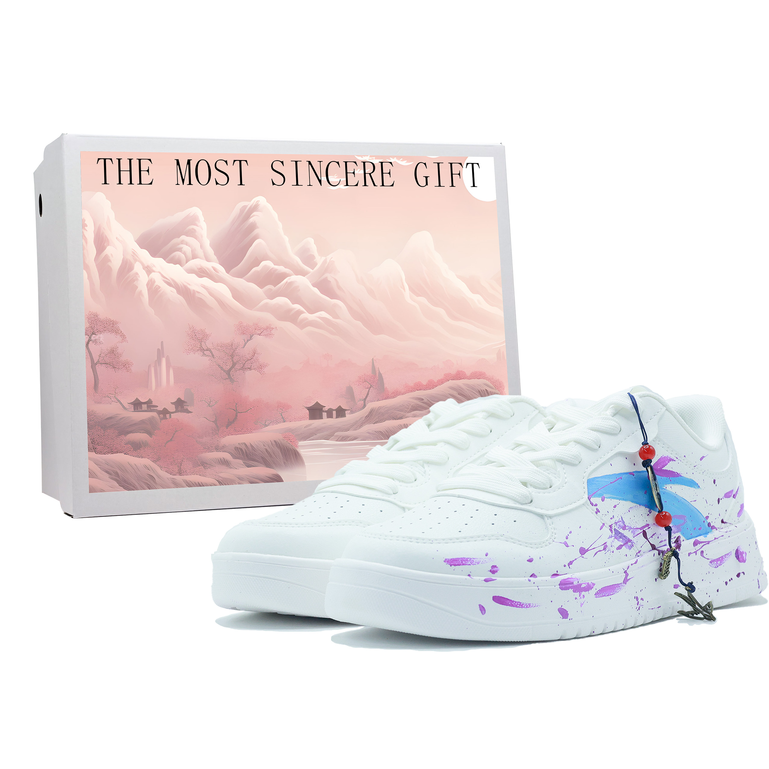 ANTA Низкие противоскользящие амортизирующие кроссовки для скейтбординга, мужские, фиолетово-синие
ANTA Низкие противоскользящие амортизирующие кроссовки для скейтбординга, мужские, фиолетово-синие