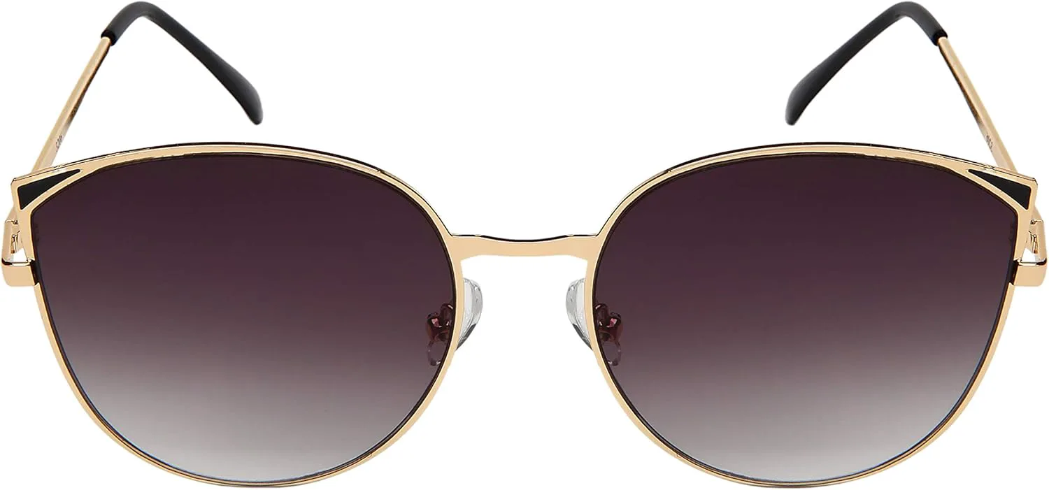 EDGEIWEAR Модные солнцезащитные очки «кошачий глаз» с плоскими тонированными линзами для женщин, классическая золотая металлическая оправа 3206-FLOCR-2 (G.ap)
EDGEIWEAR Модные солнцезащитные очки «кошачий глаз» с плоскими тонированными линзами для женщин, классическая золотая металлическая оправа 3206-FLOCR-2 (G.ap)