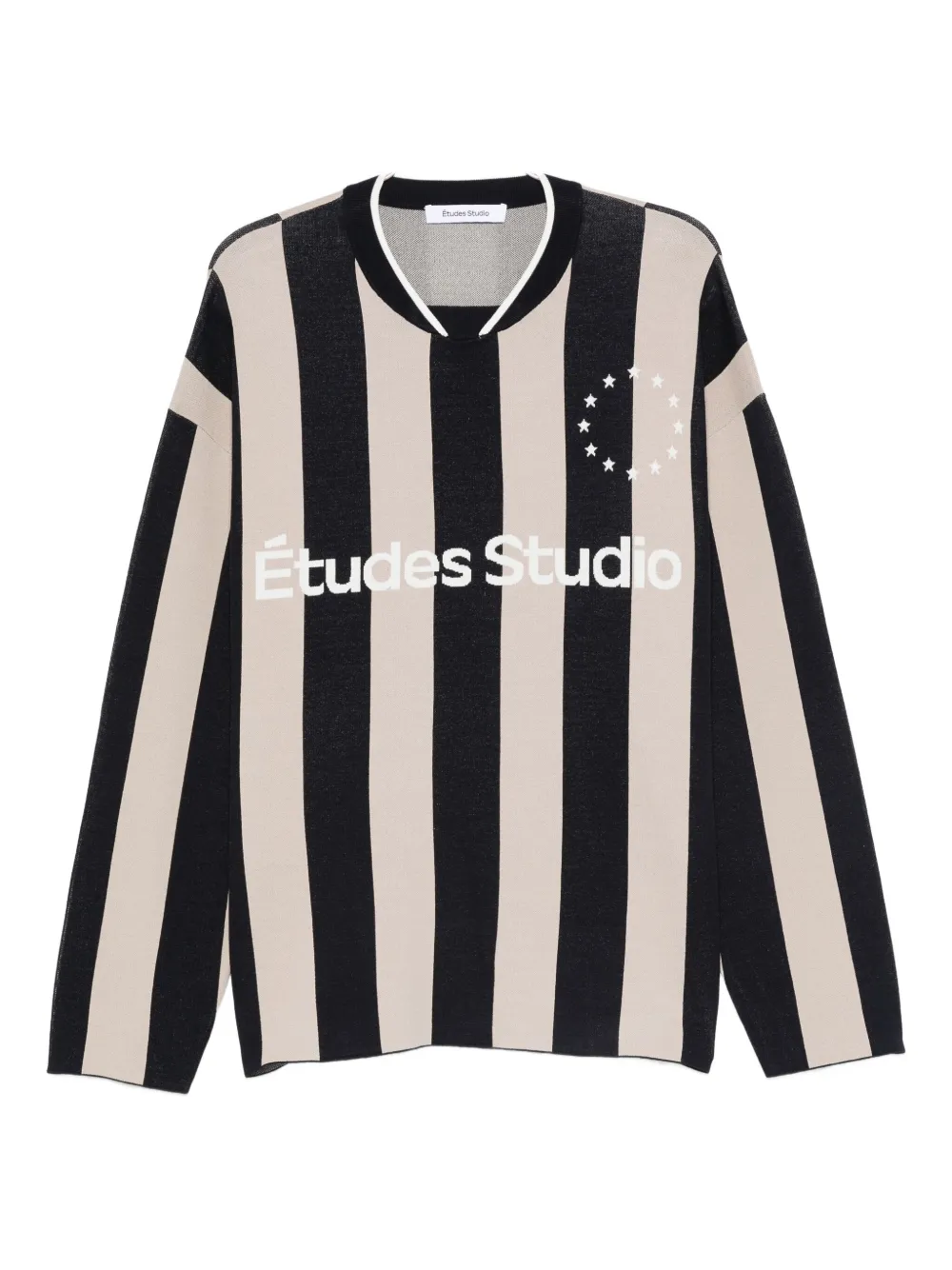 Полосатый свитер Études Studio, нейтральный
Полосатый свитер Études Studio, нейтральный