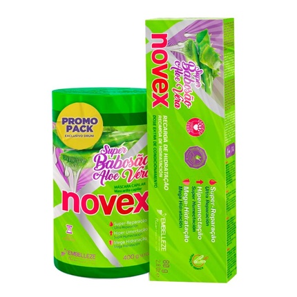 Super Babosao Aloe Vera Pack - Профессиональный уход за волосами Novex
Super Babosao Aloe Vera Pack - Профессиональный уход за волосами Novex