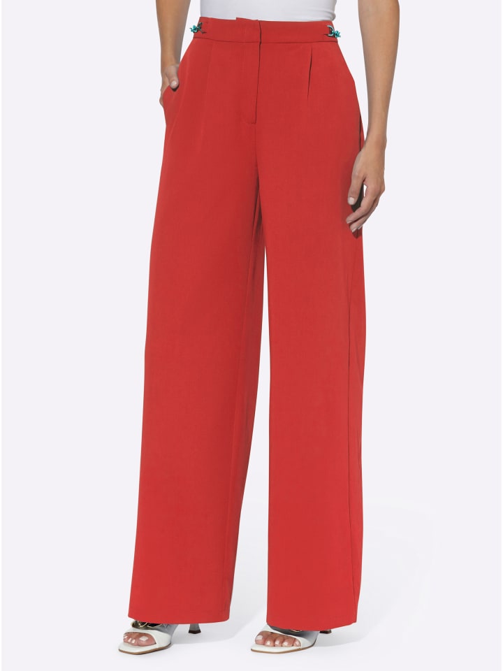 Тканевые брюки Heine, красный
Тканевые брюки Heine, красный