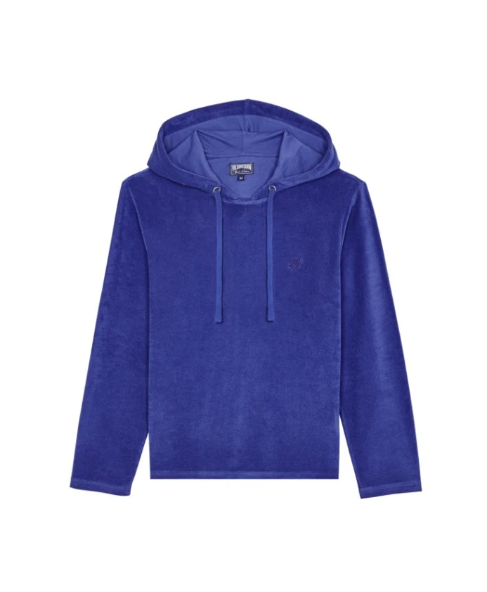 Мужская махровая футболка с длинными рукавами и капюшоном Vilebrequin, синий
Мужская махровая футболка с длинными рукавами и капюшоном Vilebrequin, синий