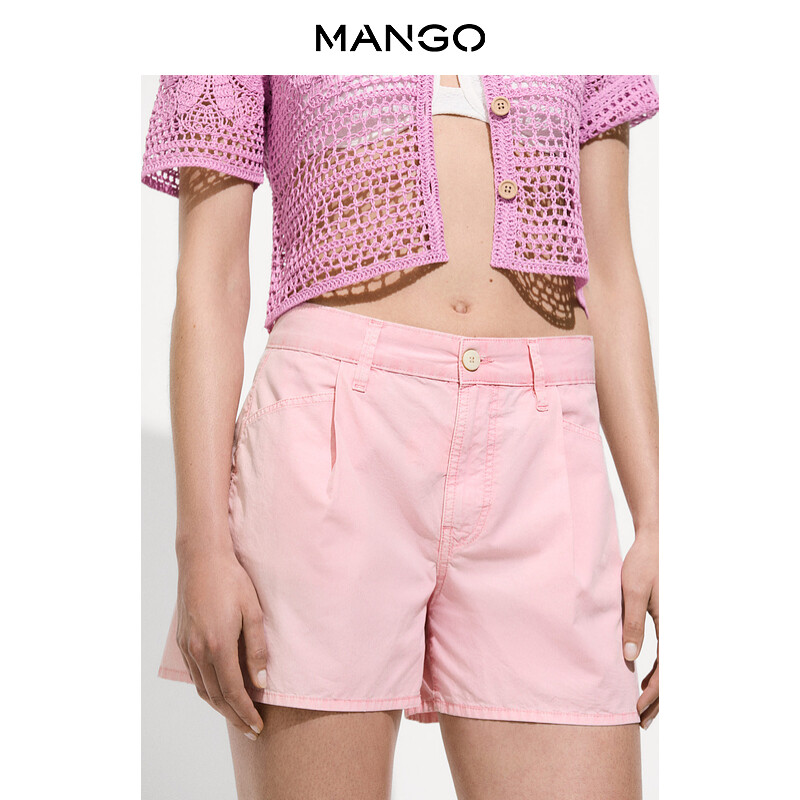 Женские шорты Mango джинсовые прямые, светло-розовый
Женские шорты Mango джинсовые прямые, светло-розовый